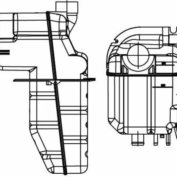 Купить Бачок расширительный SCANIA 4, R series LUZAR. Арт. LET2810