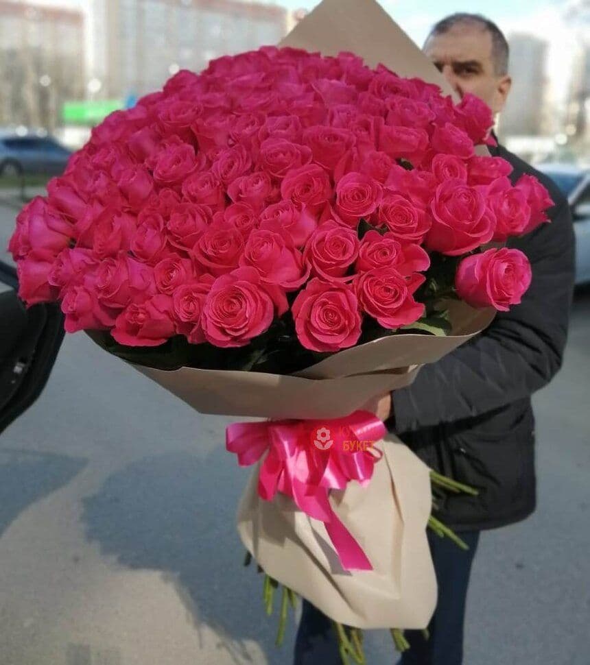 Купить Роза пинк Флойд (100см)