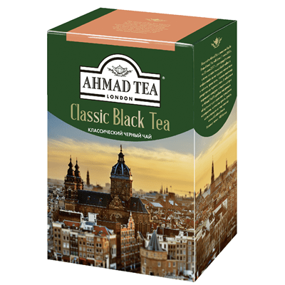Купить AHMAD TEA ЧАЙ ЧЕРНЫЙ ЛИСТОВОЙ КЛАССИЧЕСКИЙ CLASSIC BLACK TEA 200 Г. доставка продуктов Тюмень . доставка продуктов в Тюмени . доставка фруктов 