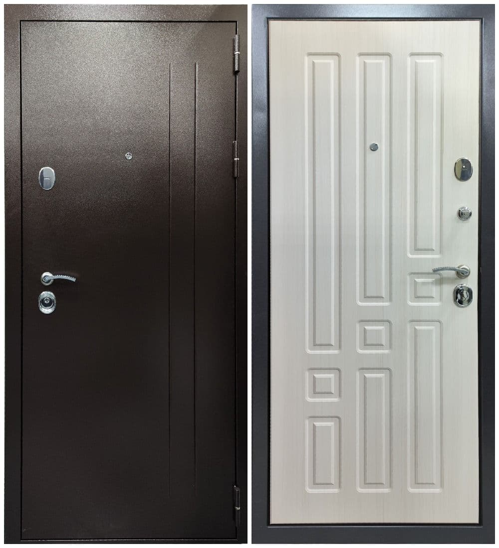 Купить Дверь входная "КОМФОРТ" сандал белый, ВДК