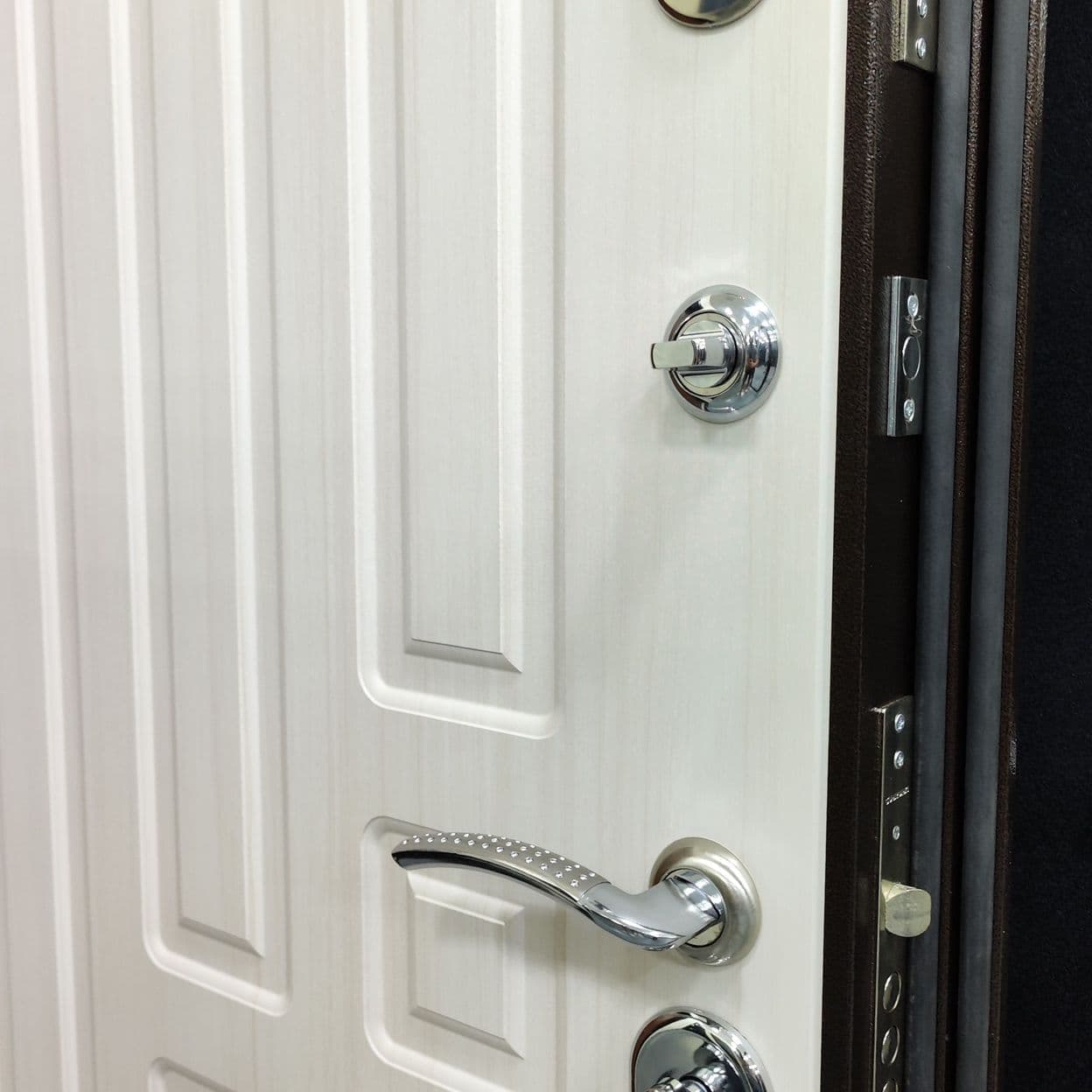 Купить Дверь входная "КОМФОРТ" сандал белый, ВДК