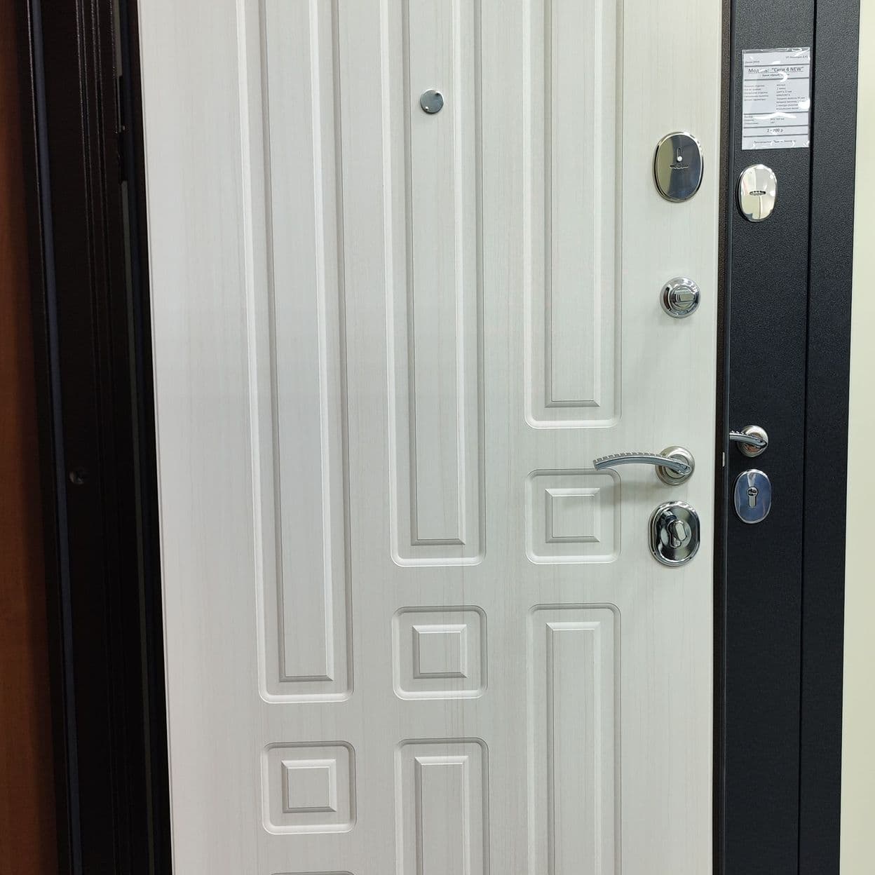 Купить Дверь входная "КОМФОРТ" сандал белый, ВДК