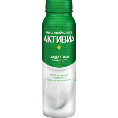 Купить ЙОГУРТ ПИТЬЕВОЙ АКТИВИА НАТУРАЛЬНЫЙ 2,4% 260 Г. доставка продуктов Тюмень . доставка продуктов в Тюмени . доставка фруктов Тюмень . доставка фр