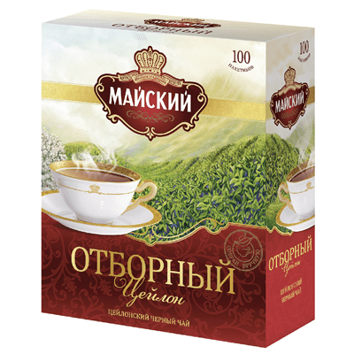 Купить МАЙСКИЙ ЧАЙ ЧЕРНЫЙ ОТБОРНЫЙ ЦЕЙЛОН 100 ШТ. X 2 Г. доставка продуктов Тюмень . доставка продуктов в Тюмени . доставка фруктов Тюмень . доставка 