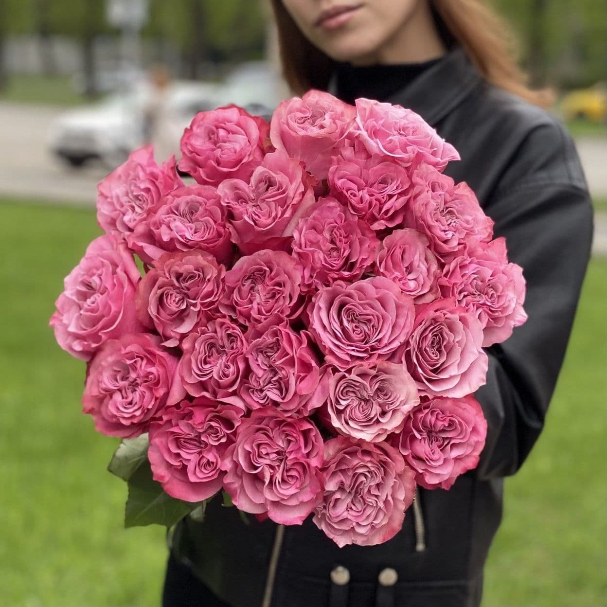 Купить Роза Кантри Блюз 60 см