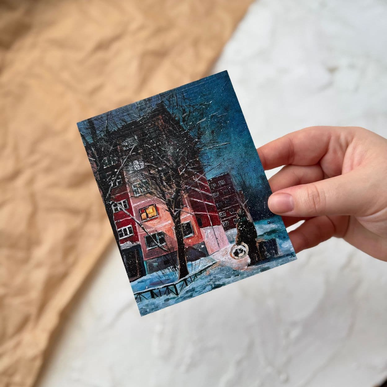 Купить Открытки "Масло"