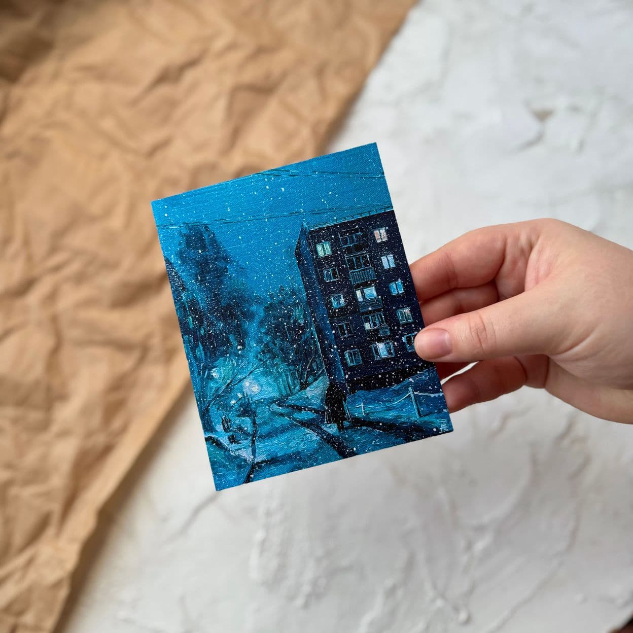 Купить Открытки "Масло"