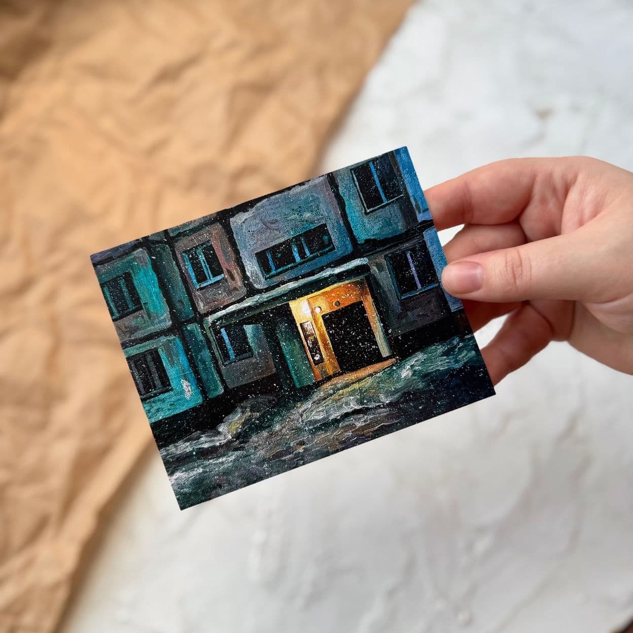 Купить Открытки "Масло"