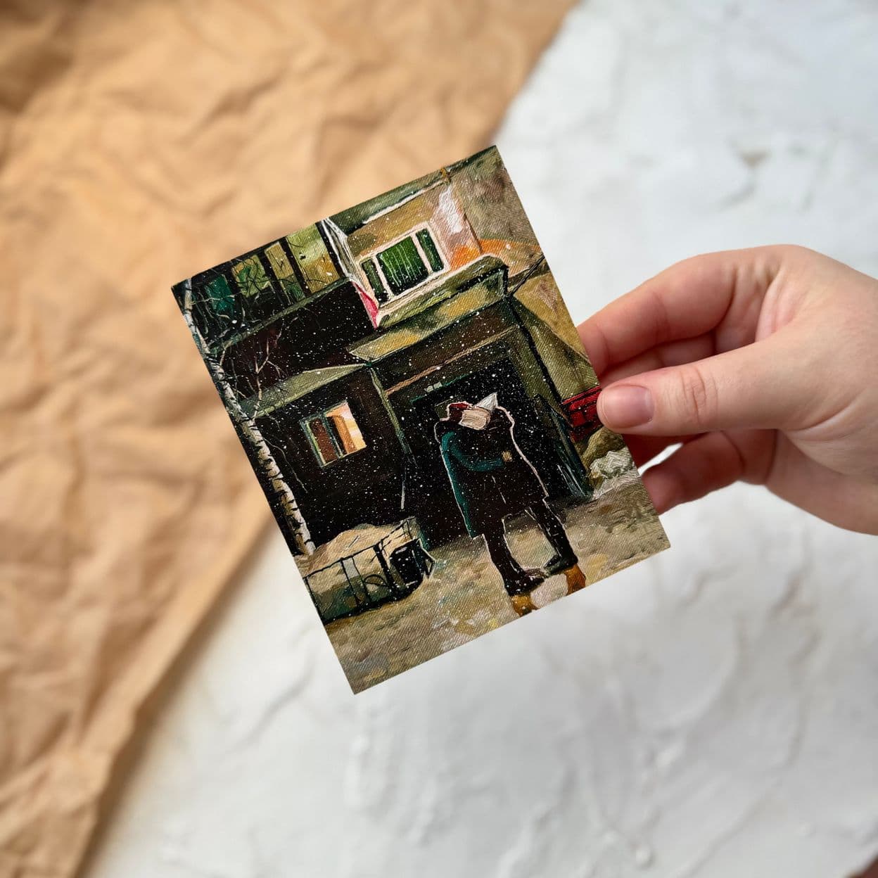 Купить Открытки "Масло"