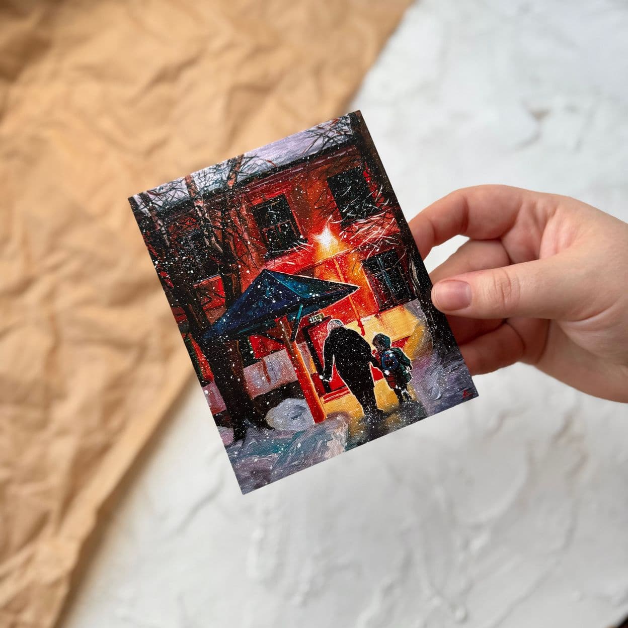 Купить Открытки "Масло"