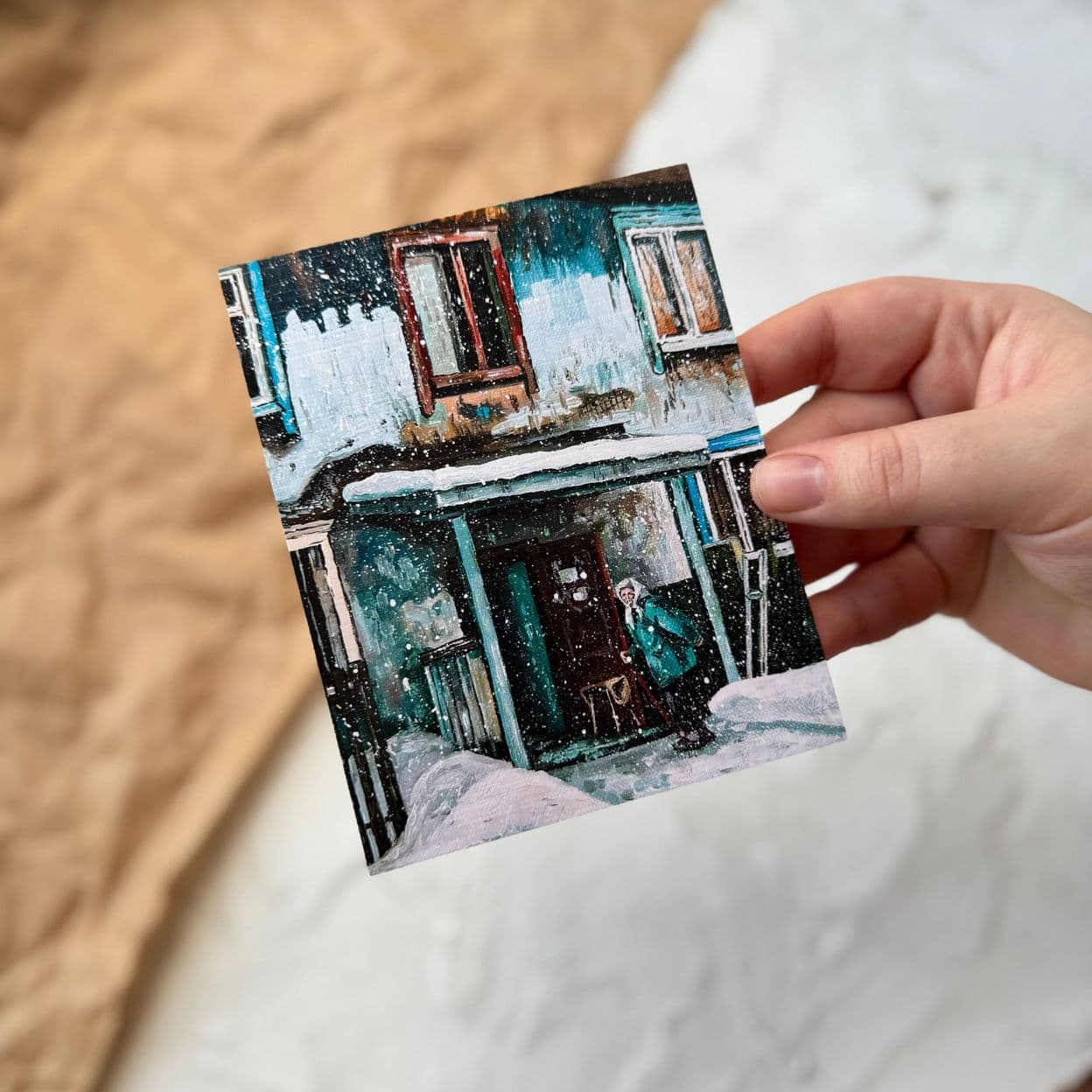 Купить Открытки "Масло"