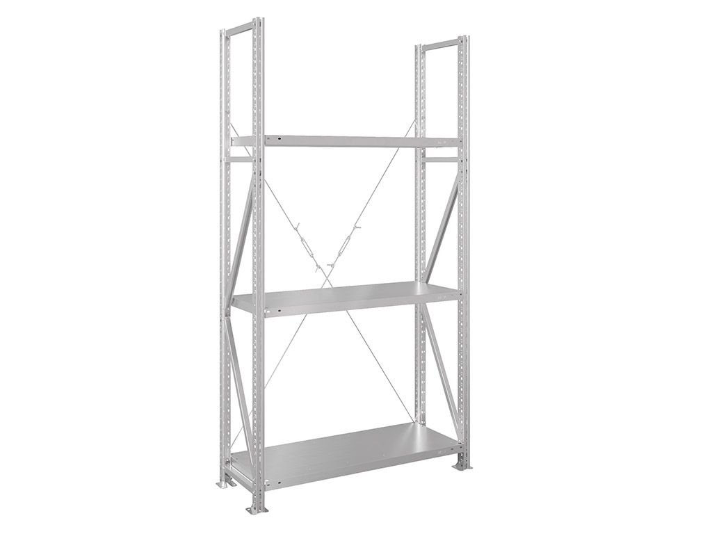Купить Стеллаж MS U 200/100x40/3 Zn