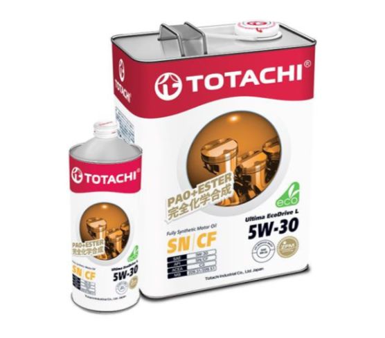 Купить Масло моторное синтетическое Totachi Ultima 5W-30 4л акция 4 и 1 литр
