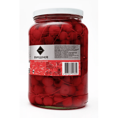 Купить ВИШНЯ КОКТЕЙЛЬНАЯ RIOBA 1700 Г. доставка продуктов Тюмень . доставка продуктов в Тюмени . доставка фруктов Тюмень . доставка фруктов в Тюмени .