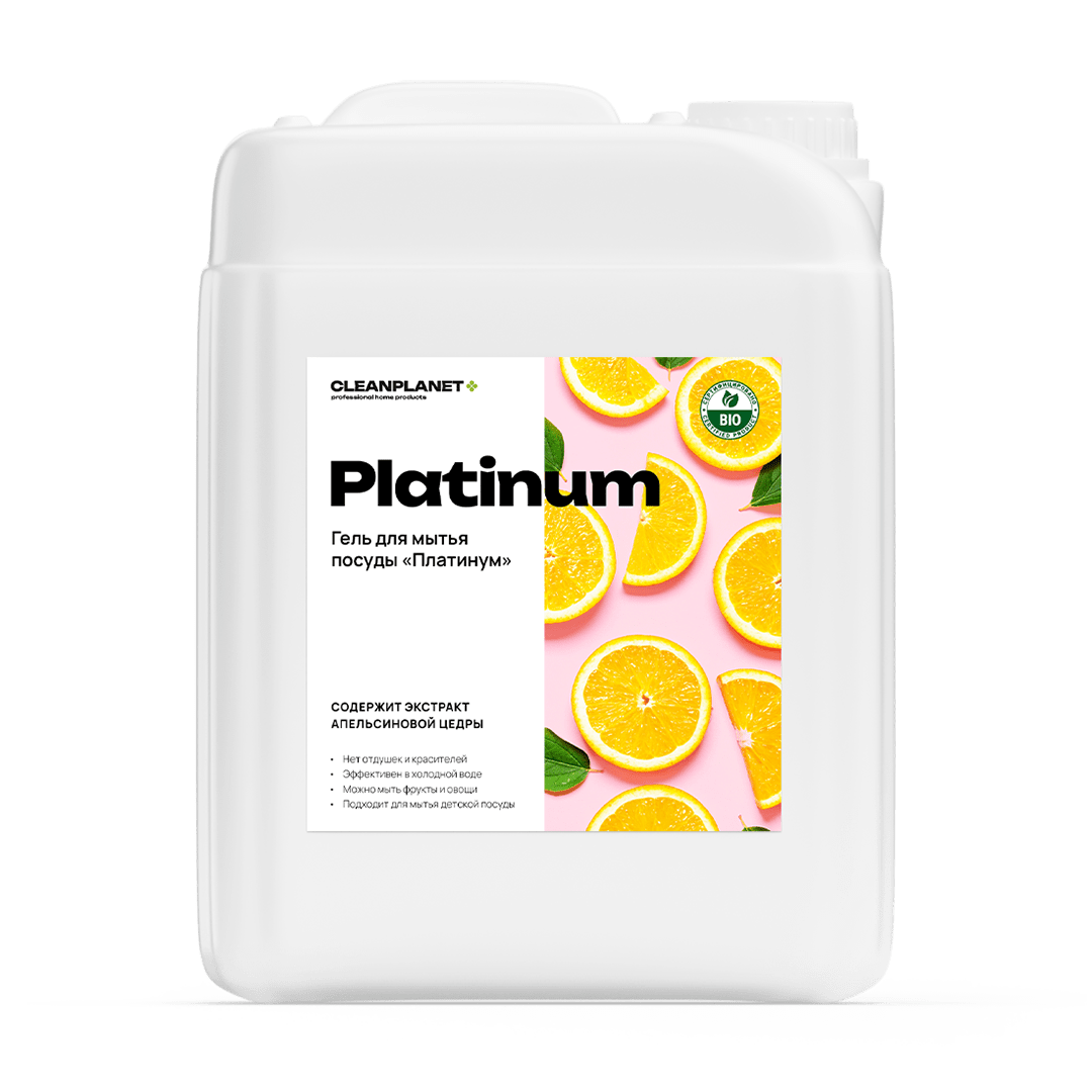 Купить Средство для мытья посуды  "Platinum" 5 л, ПЭТ 