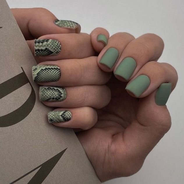 Купить Пленки для маникюра Cobra Green