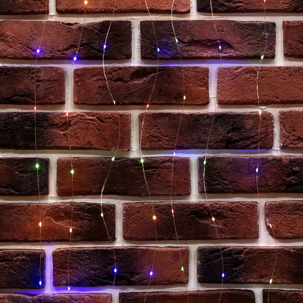 Купить Гирлянда светодиодная дождь Neon-Night электрическая 3x3 м разноцветный свет 8 режимов 300 ламп цвет прозрачный