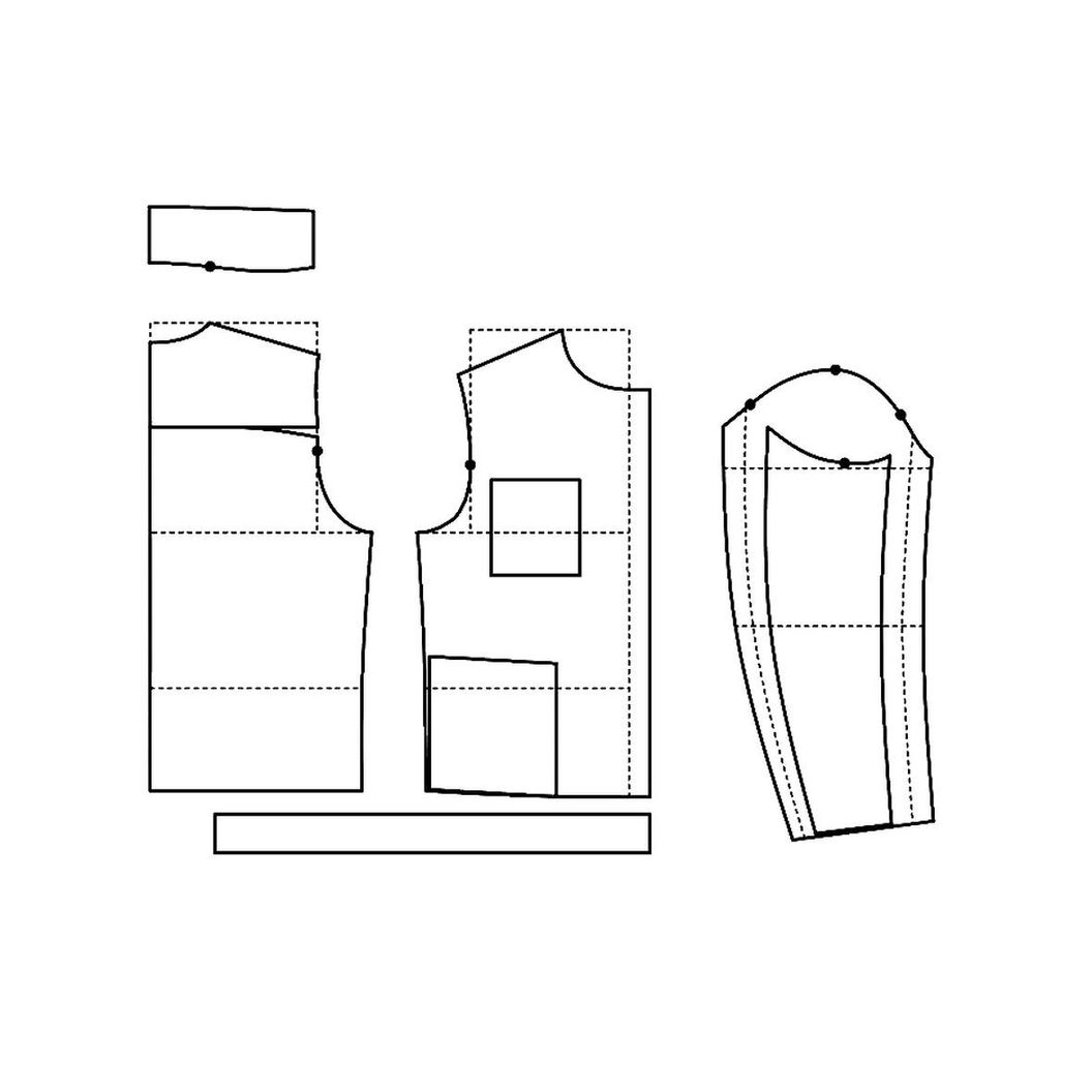 Купить Конструкция мужской спецовки ГОСТ 12.4.280-2014