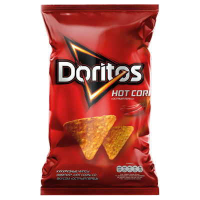 Купить ЧИПСЫ КУКУРУЗНЫЕ DORITOS СО ВКУСОМ ОСТРОГО ПЕРЦА 100 Г. с доставкой на дом . Доставка продуктов Тюмень , доставка продуктов в Тюмени , dostavka