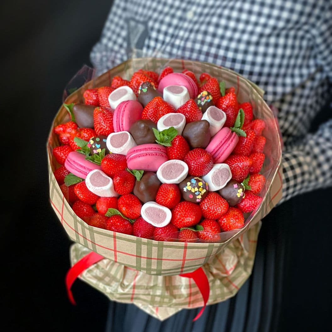 Купить Клубничный букет арт. 418