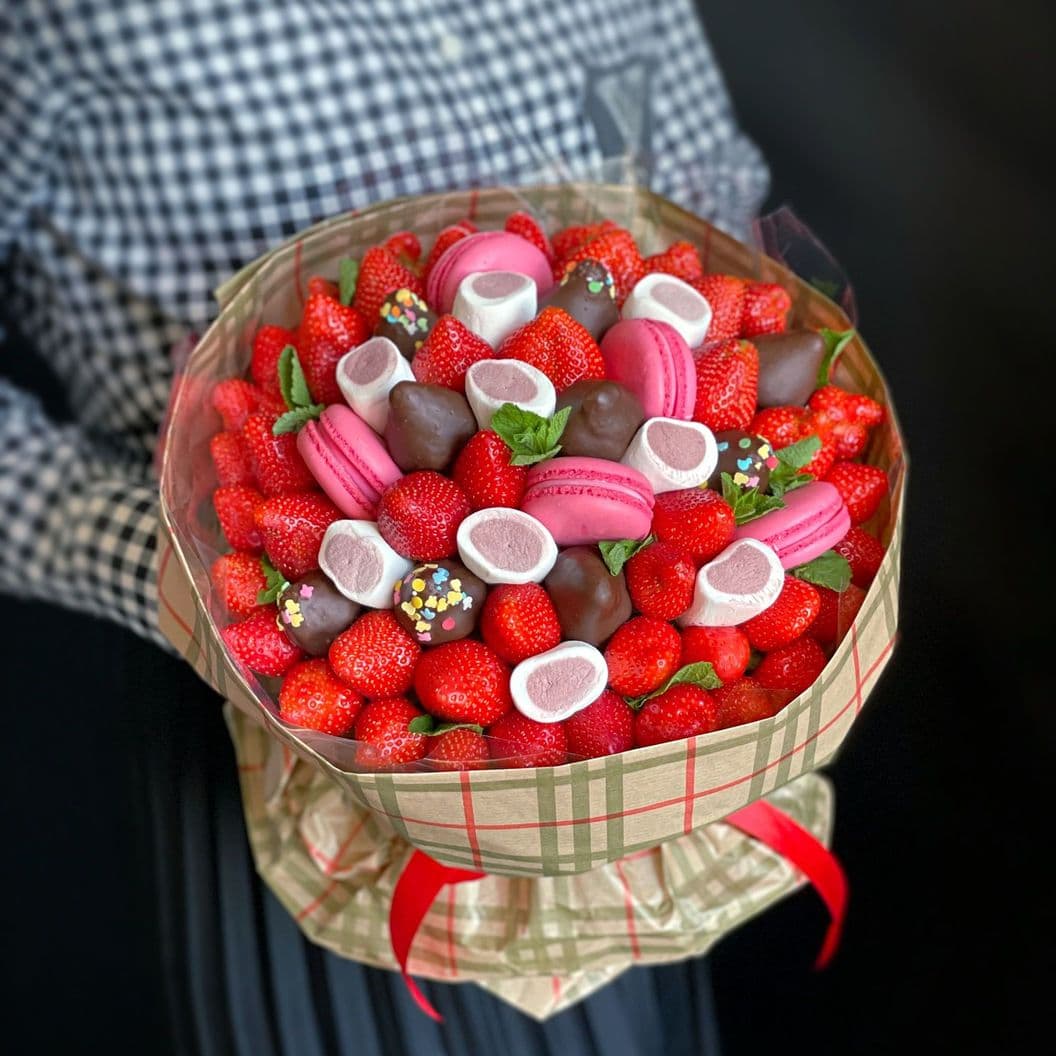 Купить Клубничный букет арт. 418