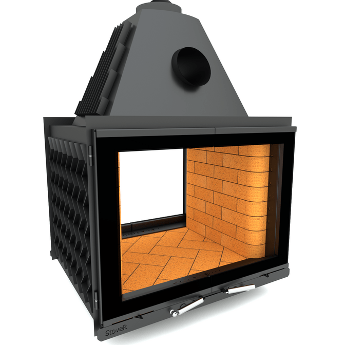 Купить Каминная Топка StoveR PLATINUM DUBLE FACE 900 mm