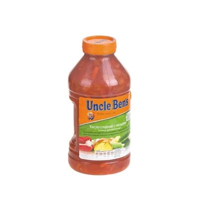 Купить СОУС UNCLE BEN`S КИСЛО-СЛАДКИЙ 2,35 КГ. с доставкой на дом . Доставка продуктов Тюмень , доставка продуктов в Тюмени , dostavka-produktov-tyume