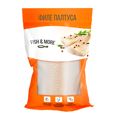 Купить ПАЛТУС СТРЕЛОЗУБЫЙ ФИЛЕ FISH&MORE СВЕЖЕМОРОЖЕНЫЙ 500 Г . доставка продуктов тюмень . доставка продуктов в тюмени . доставка фруктов тюмень . до