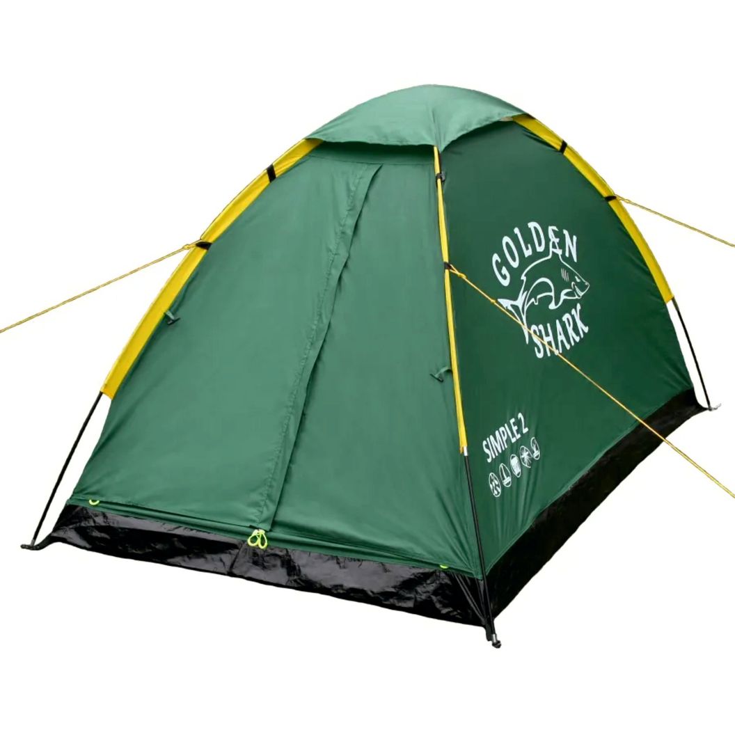 Купить Палатка 2х местная GOLDEN SHARK Simple, 205х125х105