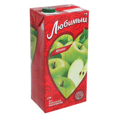 Купить НЕКТАР ЛЮБИМЫЙ ЯБЛОКО ОСВЕТЛЕННЫЙ 0,95 Л. доставка продуктов тюмень . доставка продуктов в тюмени . доставка фруктов тюмень . доставка фруктов 