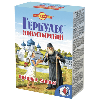 Купить ГЕРКУЛЕС РУССКИЙ ПРОДУКТ МОНАСТЫРСКИЙ 500 Г. с доставкой на дом . Доставка продуктов Тюмень , доставка продуктов в Тюмени , dostavka-produktov-