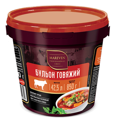 Купить БУЛЬОН ГОВЯЖИЙ MAREVEN PROFESSIONAL FOOD 850 Г. доставка продуктов Тюмень . доставка продуктов в Тюмени . доставка фруктов Тюмень . доставка фр