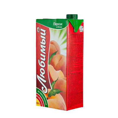 Купить НЕКТАР ЛЮБИМЫЙ ЯБЛОКО-ПЕРСИК 0,95 Л. доставка продуктов тюмень . доставка продуктов в тюмени . доставка фруктов тюмень . доставка фруктов в тюм