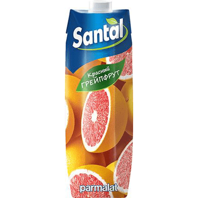 Купить НАПИТОК SANTAL КРАСНЫЙ ГРЕЙПФРУТ 1 Л. доставка продуктов тюмень . доставка продуктов в тюмени . доставка фруктов тюмень . доставка фруктов в тю