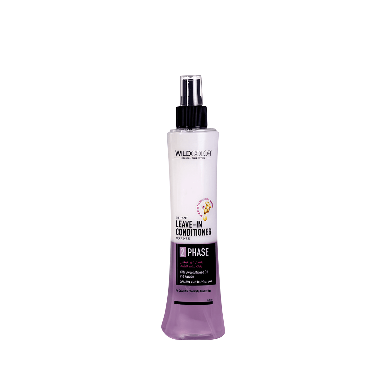Купить 2-х фазный кондиционер с миндалем | WILD COLOR™ With Sweet Almond Oil and Keratin – 250 мл