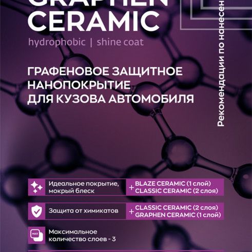 Купить Smart Open - GRAPHEN CERAMIC, Графеновое защитное нанопокрытие для кузова автомобиля.