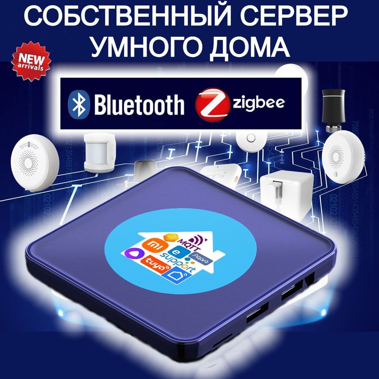 Купить Центр умного дома 4/64+zigbee