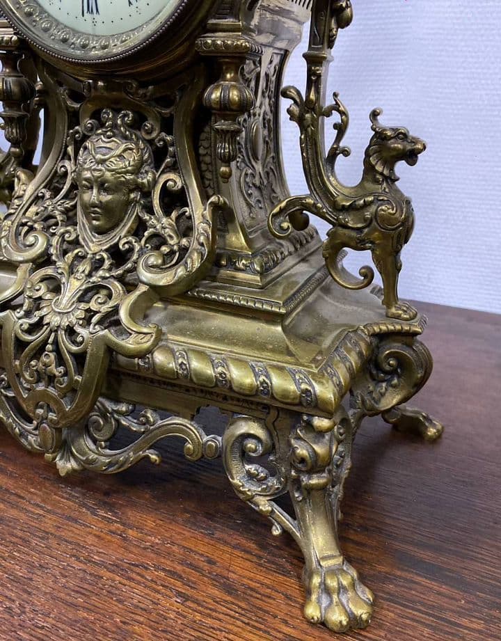 Купить Каминный комплект часы и канделябры