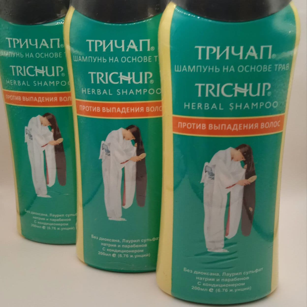 Купить Trichup Шампунь с экстрактами трав Против выпадения волос 200 мл (Hair Fall Control) (Оригинал)