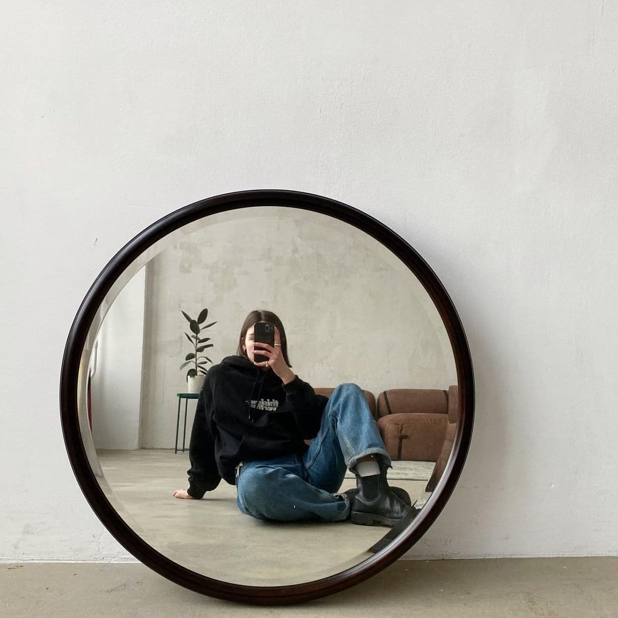 Купить Винтажное зеркало с фацетом