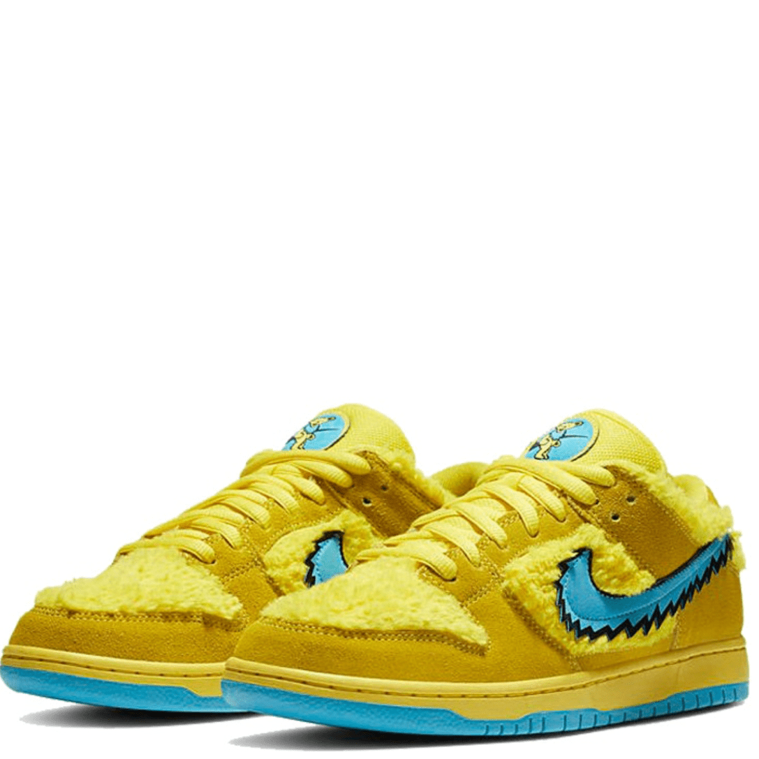 Купить Grateful Dead x Nike Dunk Low Sb Yellow Bear
