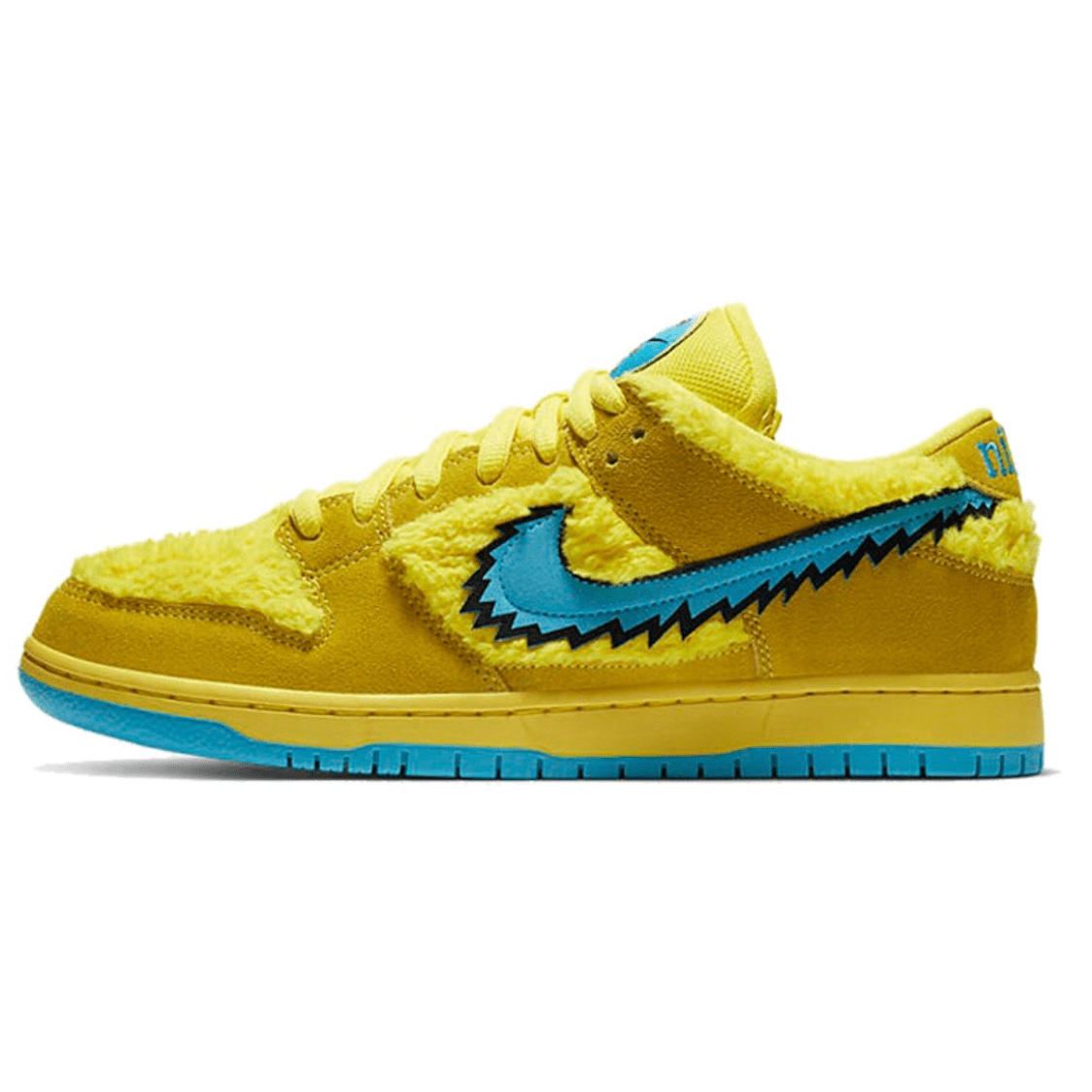Купить Grateful Dead x Nike Dunk Low Sb Yellow Bear