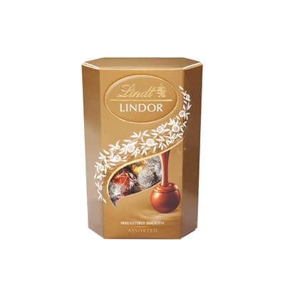 Купить LINDT КОНФЕТЫ ШОКОЛАДНЫЕ LINDOR КОРНЕТ АССОРТИ 200 Г. доставка продуктов Тюмень . доставка продуктов в Тюмени . доставка фруктов Тюмень . доста