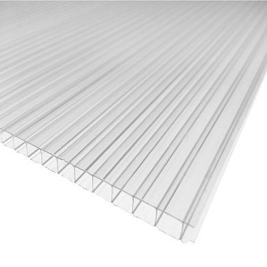 Купить Поликарбонат сотовый 2100х6000х4 мм прозрачный