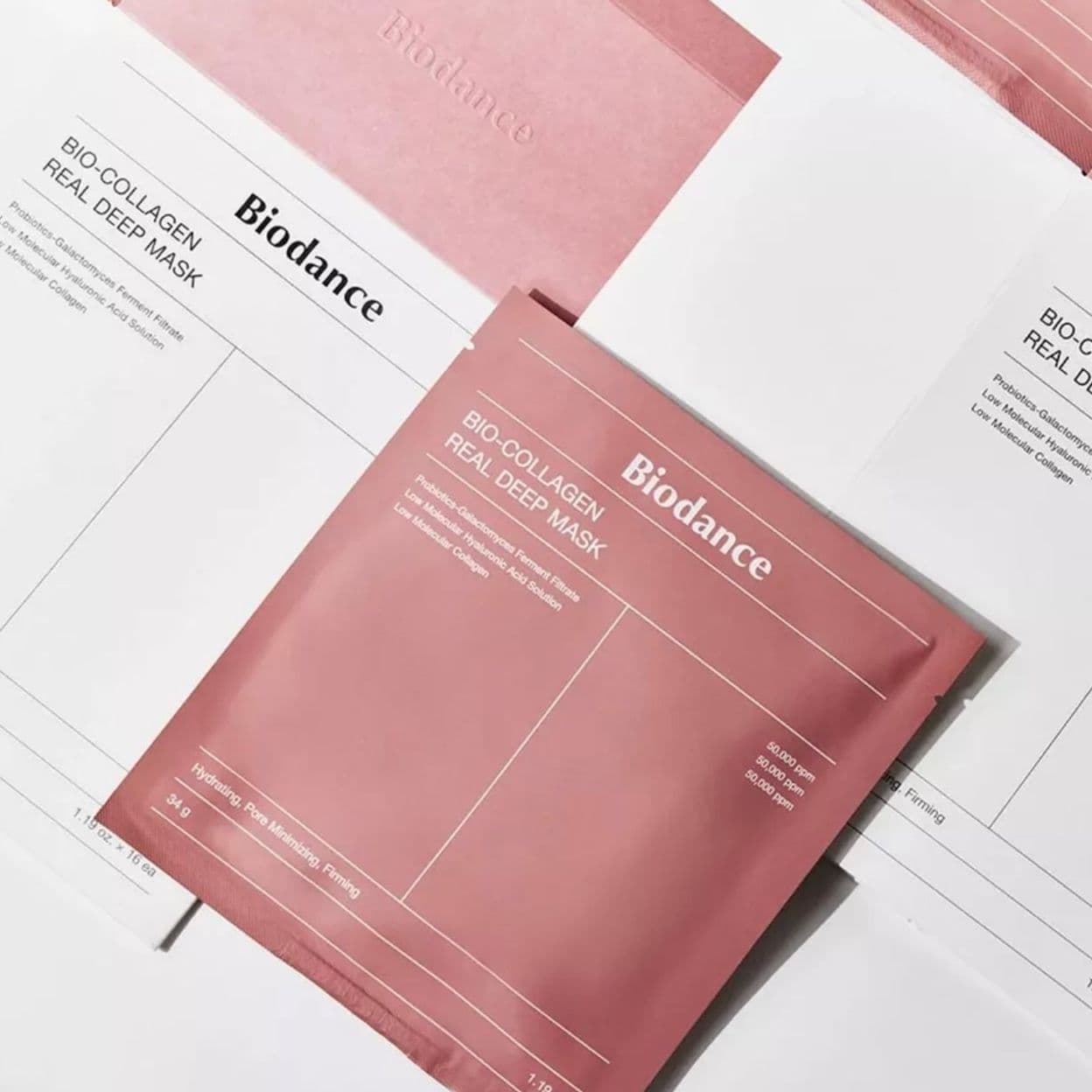 Купить Набор гидрогелевых масок с коллагеном и ферментами Biodance Bio-Collagen Real Deep Mask Set