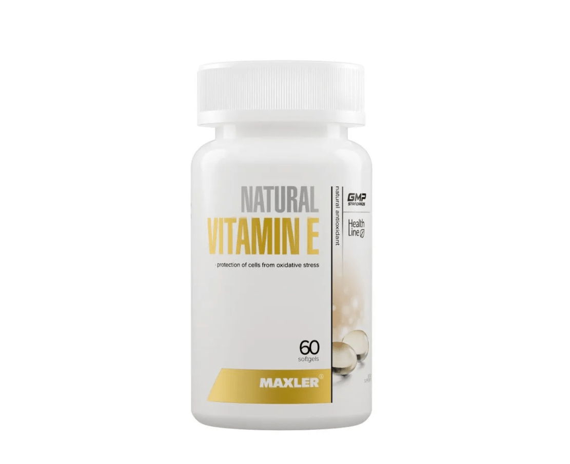 Купить Maxler Vitamin E Natural form 150mg 60 softgels