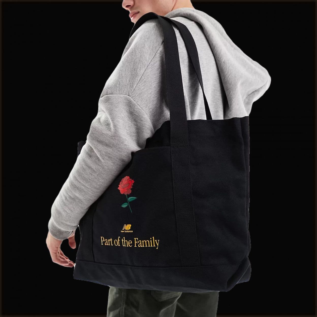 Купить New Balance Part Of The Family tote bag in black