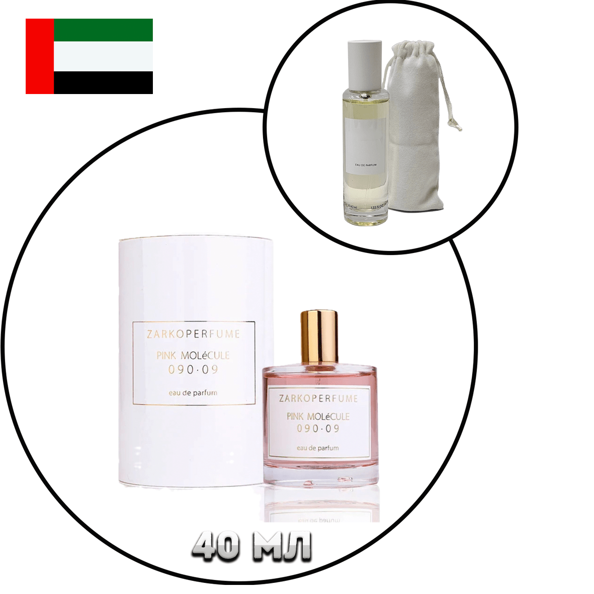 Купить ZARKOPERFUME Pink Molecule 090 09, Парфюмерная вода Тестер
