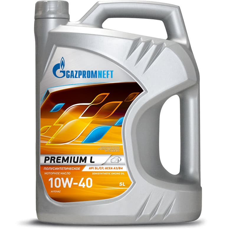 Купить Масло Gazpromneft Premium L 10W-40 5л, фасовка:5л