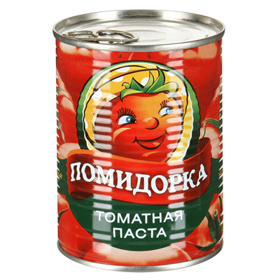 Купить ТОМАТНАЯ ПАСТА ПОМИДОРКА 380 Г. с доставкой на дом . Доставка продуктов Тюмень , доставка продуктов в Тюмени , dostavka-produktov-tyumen , dost